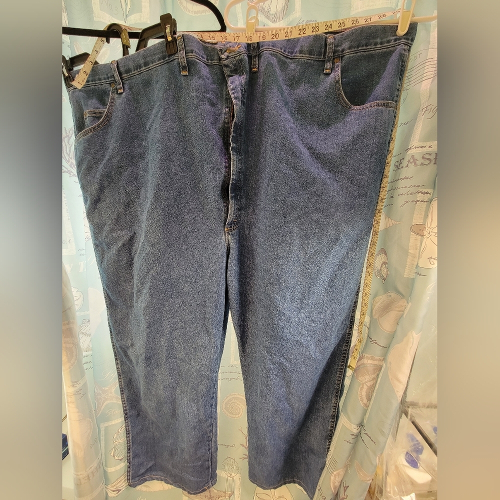Wrangler NWOT Jeans Size 62x34 Plus Size Denim • Classic Relaxed Fit Cotton/Poly